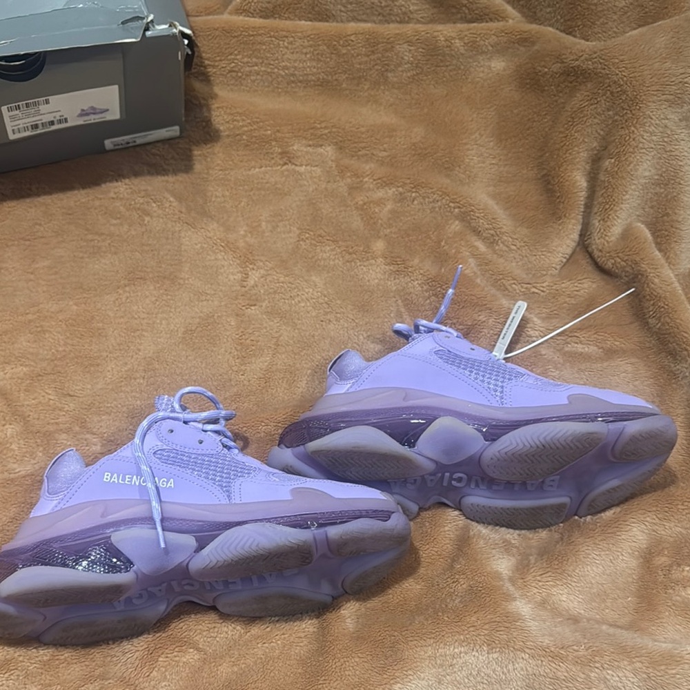 Balenciaga Purple Sneakers